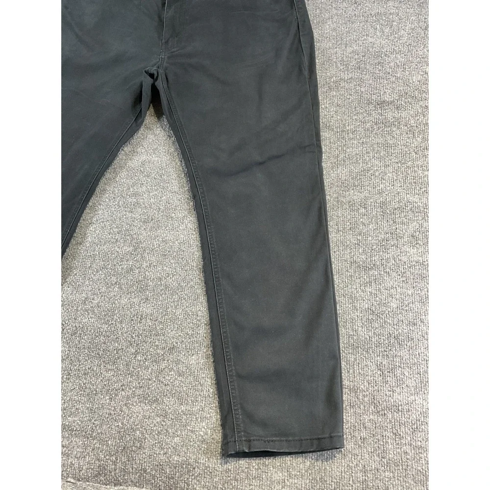 Levis 541 Athletic Fit Jeans Mens 40x30 Black Stretch Tapered Denim Pants Casual